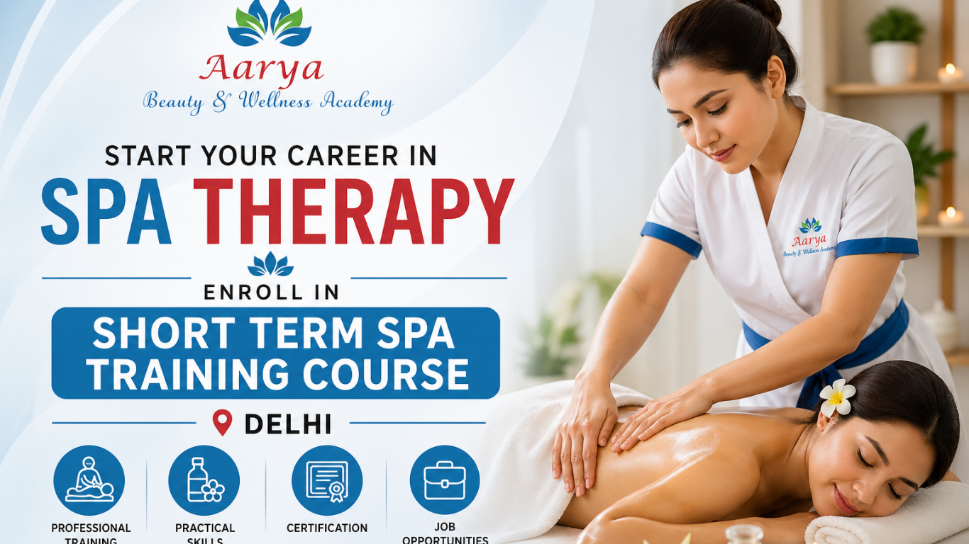 short term spa training course Delhi
